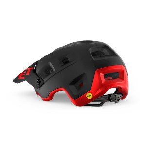 Casco Met Terranova Mips® - Black/Red Met