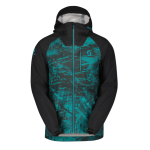 Jacket Scott Trail Strorm Waterproof - Black/Winter Green Scott