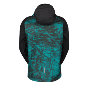 Jacket Scott Trail Strorm Waterproof - Black/Winter Green Scott