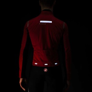 Jacket Castelli Alpha RoS 2 Jacket - Red/Dark Gray Castelli