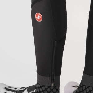 Castelli women's Speedy Dt Bibtight - Black/Black Reflex Castelli