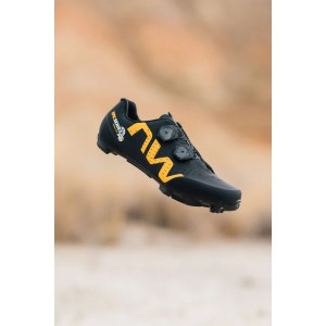 Shoes Northwave Rebel 3 Epic Series - Black/Yellow Northwave