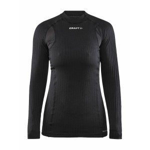 Shirt Intima Woman Long Sleeves Craft Active Extreme X CN LS - Black Craft