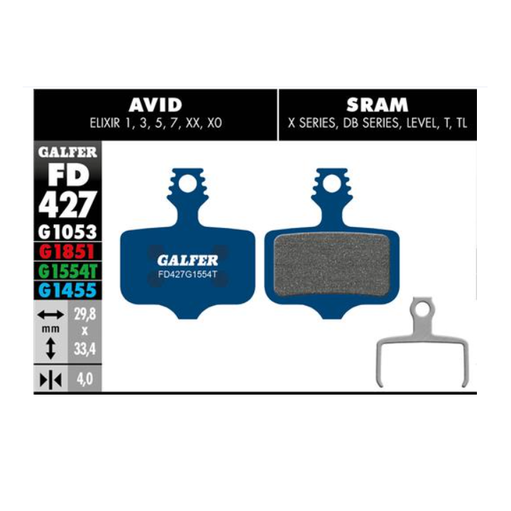 Brakes Galfer Road Blue FD427 Galfer Bike