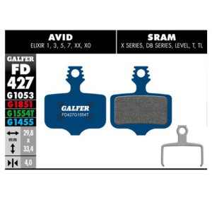 Brakes Galfer Road Blue FD427 Galfer Bike