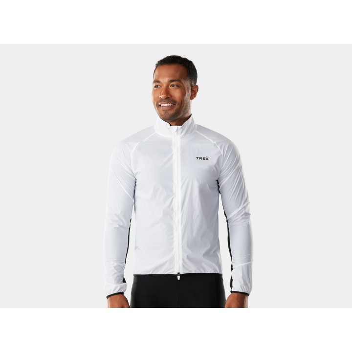 Antivento Trek Circuit Windshell Cycling Jacket - White Trek Bikes