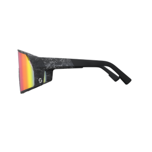 Sunglasses Scott Pro Shield - Marble black/Teal chrome Scott