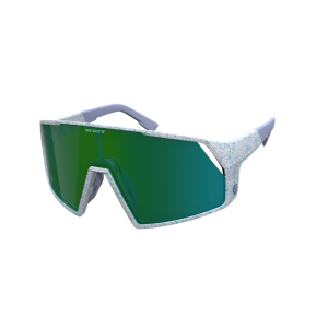 Sunglasses Scott Pro Shield - White/Green chrome terrace Scott