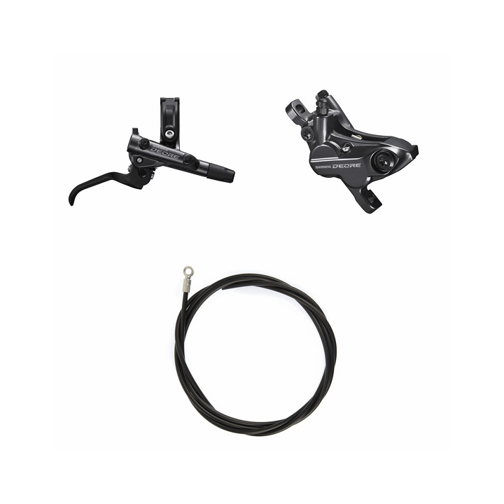 Disk Brake Kit Shimano Deore Dx/Post. 4 Pist. BL-M6100 + BR-M6120 + Tube Shimano