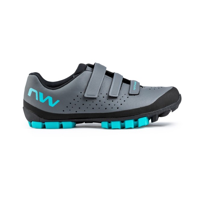 Shoes Northwave woman Hammer - Dark grey/Turquoise Northwave