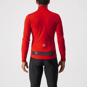 Knife Castelli Puro 3 Jersey - Red/Black reflex Castelli