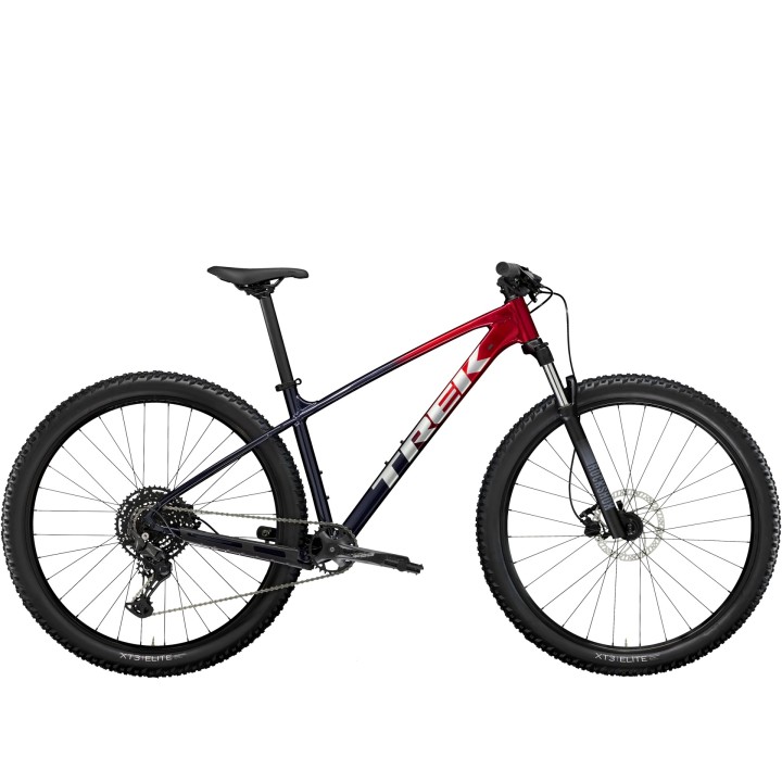 Bike Trek Marlin 6 Gen 3 - Rage Red to Deep Dark Blue Fade 2024 Trek Bikes