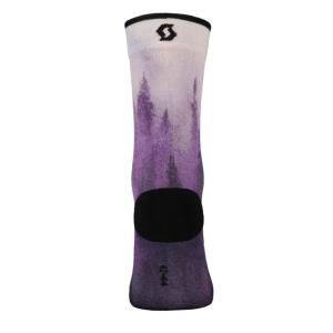 Socks Scott Trail Tree Crew - Vivid purple/misty purple Scott