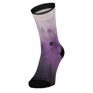 Socks Scott Trail Tree Crew - Vivid purple/misty purple Scott