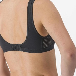 Bra Castelli Red Race Bra - Black Castelli