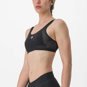 Bra Castelli Red Race Bra - Black Castelli