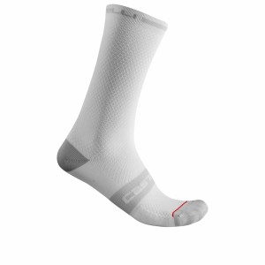 Socks Castelli Superleggera T18 - White Castelli