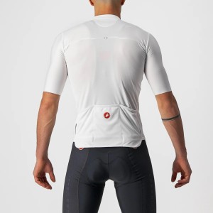 Knife Castelli Prologue 7 jersey - Ivory/Light black-red Castelli