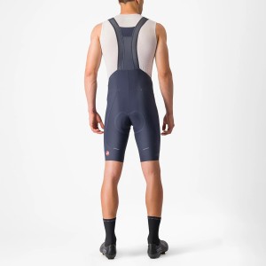 Short salopettes Castelli Espresso bibshort - Twilight blue Castelli