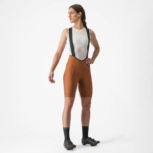 Salopette woman Castelli Espresso W DT bibshort - Mocha Castelli