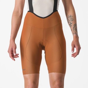 Salopette woman Castelli Espresso W DT bibshort - Mocha Castelli