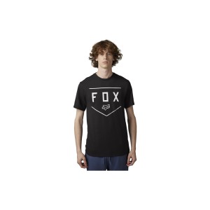 T-shirt technique Fox Racing Shield - Black Fox Racing