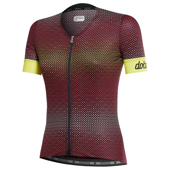 Knife Dotout Women's Rainbow W Jersey - Pink/Lime Dotout