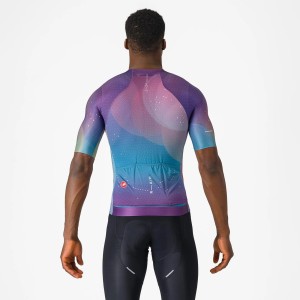 Knife Castelli R-A/D jersey - Multicolor purple Castelli