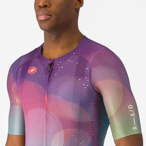 Knife Castelli R-A/D jersey - Multicolor purple Castelli