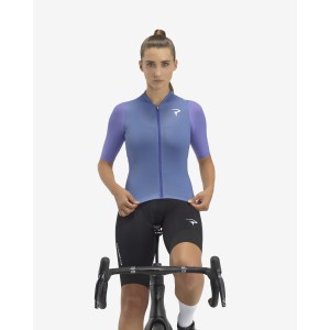 Knife Pinarello Women's F7 Jersey - Ceramic Blue Pinarello