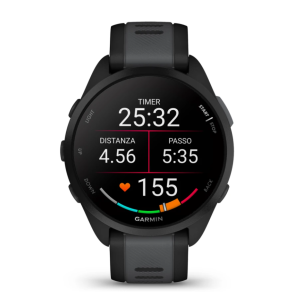 Forerunner® 165 Garmin GPS Smartwatch - Black/Slate Grey Garmin