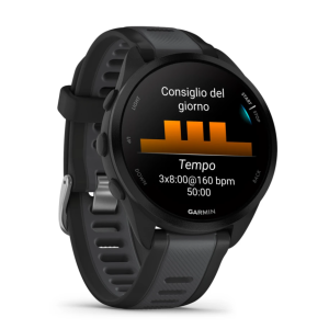 Orologio Smartwatch GPS Garmin Forerunner® 165 - Black/Slate Grey Garmin