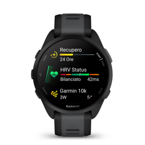 Forerunner® 165 Garmin GPS Smartwatch - Black/Slate Grey Garmin