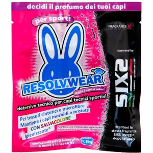 Detergent ResolvWear Fragrance X Envelope 100 ml - 2 Dosi ResolvBike