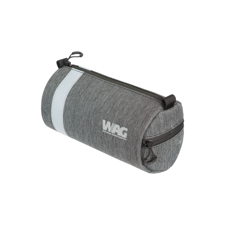 Gravel handlebar bag grey 2l Wag Bike