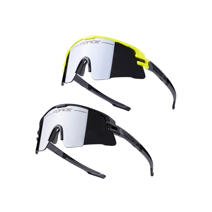 Force AMBIENT 1x black+1x fluo glasses,black lens SET Force