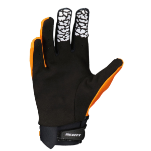 Scott Evo Track junior gloves - Black/Orange Scott