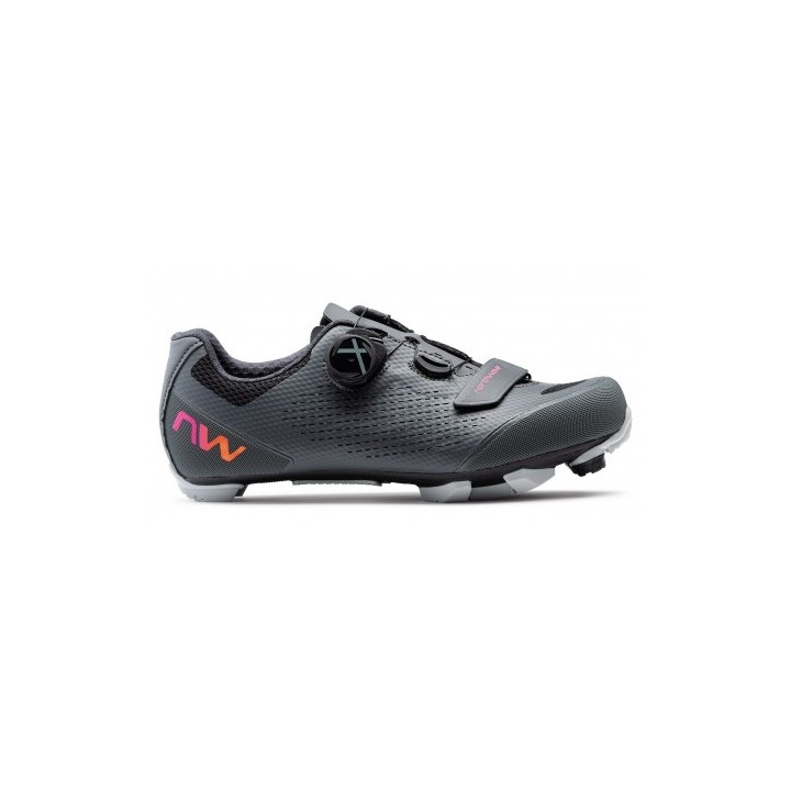 Shoes Northwave Razer 2 Woman - Grey/Arancione Northwave