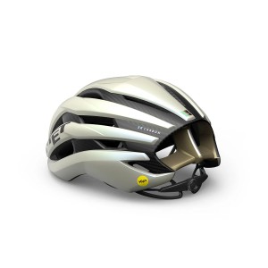 Casco Met Thirty 3K Carbon Mips® - Vanilla Ice Gold Met