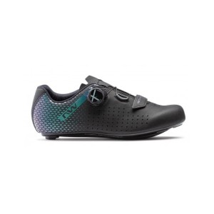 Shoes Northwave Core Plus 2 Woman - Black/Turquoise Northwave