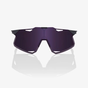 Glasses 100% Hypercraft - Matte metallic/dark purple lens 100%