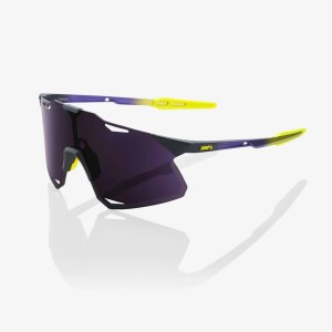 Occhiali 100% Hypercraft XS - Matte metallic/dark purple lens 100%