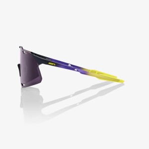 Occhiali 100% Hypercraft XS - Matte metallic/dark purple lens 100%