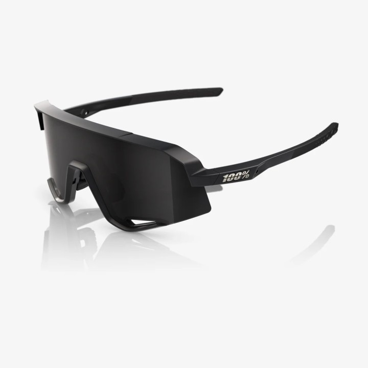 Occhiali 100% SLENDALE - Matte Black/Smoke lens 100%