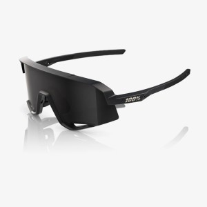 Glasses 100% SLENDALE - Matte Black/Smoke lens 100%