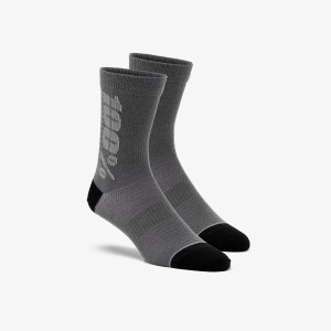 Socks 100% RYTHYM Silver Grey 100%