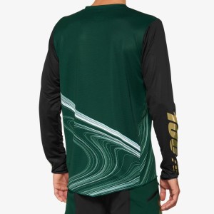 Long sleeves 100% R-Core X - Green Forest 100%