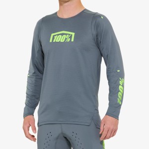 Long sleeves 100% R-Core X - Grey 100%