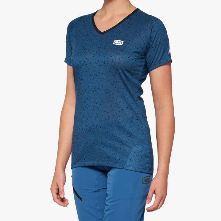 Maglia 100% AIRMATIC donna - Slate Blue 100%