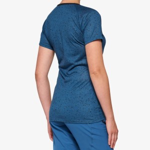 Maglia 100% AIRMATIC donna - Slate Blue 100%